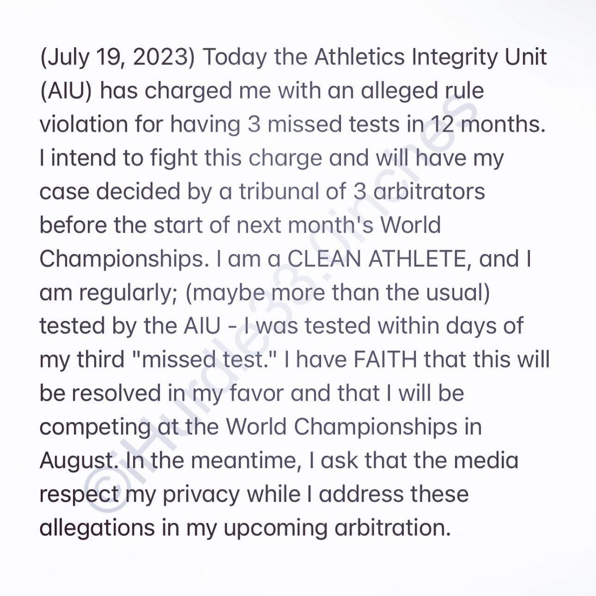 Locating athletes for anti-doping tests: issues with WADA’s ...